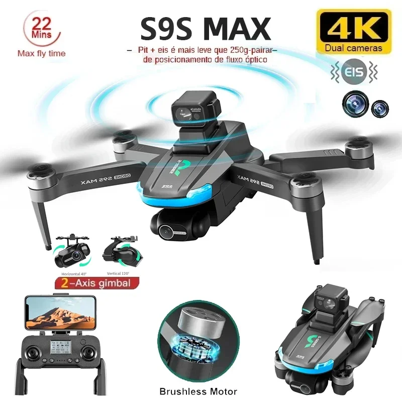 Drone Aerial Photography - ใหม่S9S MAX MINI Drone 4K 2