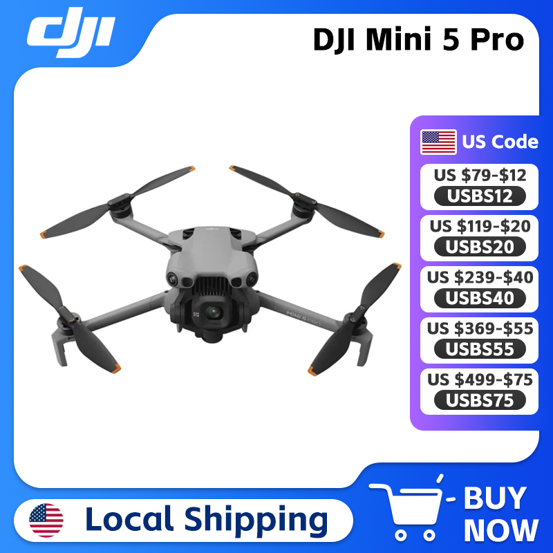 Drone Video Production - DJI Mini 5 Pro กล้อง CMOS