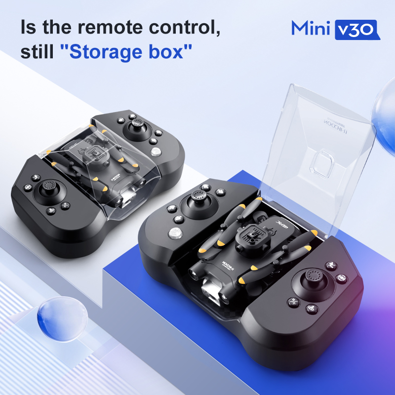 Mini V30 WiFi FPV Drone 4K HD  - Drone Aerial Photography บทวิจารณ์และราคา