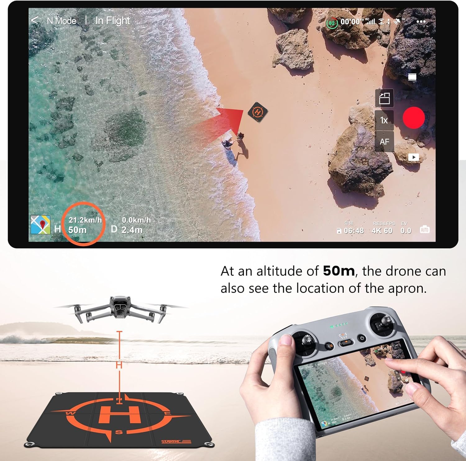 STARTRC แท่นลงจอดโดรน, แท่นลงจ - Dji Drone Air 3 บทวิจารณ์และราคา