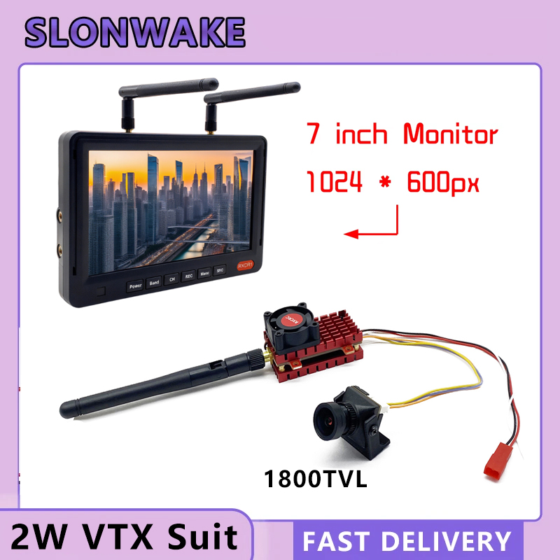 SLONWAKE 5.8G 2W VTX FPV กล้อง - Drone Aerial Photography บทวิจารณ์และราคา