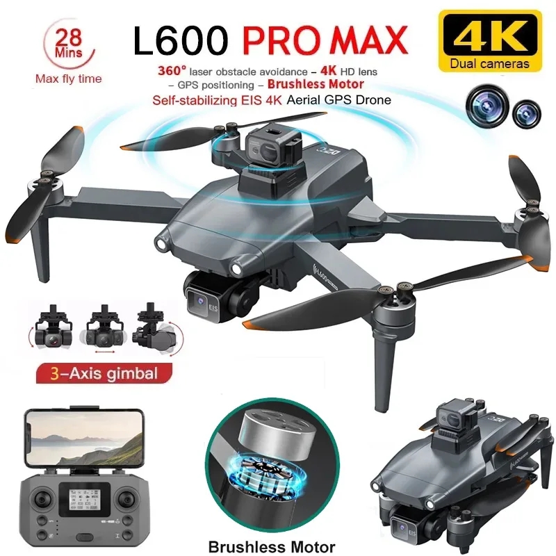L600 PRO MAX GPS Drone Profess - Drone Aerial Photography บทวิจารณ์และราคา