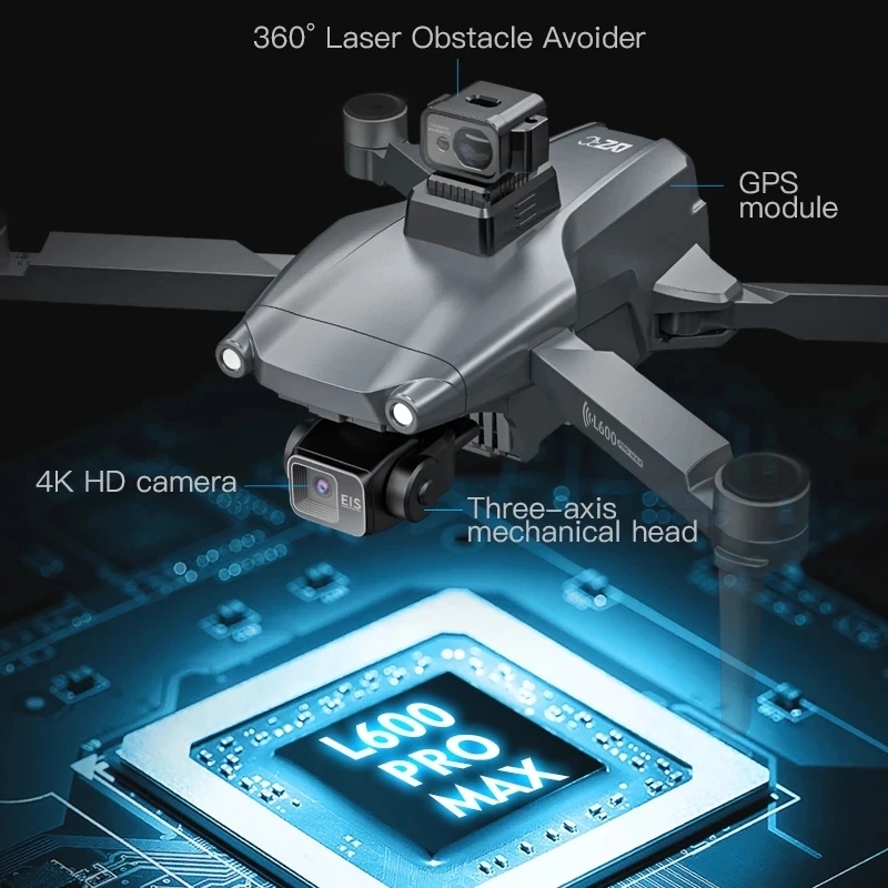 L600 PRO MAX GPS Drone Profess - Drone Aerial Photography บทวิจารณ์และราคา