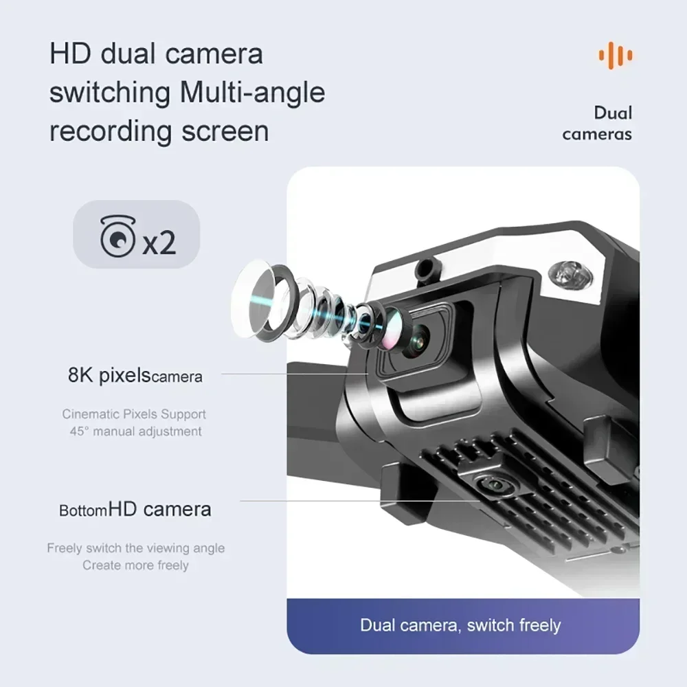 โดรน G6 Pro 8K กล้องคู่, 5G GP - Drone Aerial Photography บทวิจารณ์และราคา